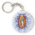 Virgen de Guadalupe keychains