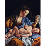Virgin And Child By Gentileschi Orazio photo sculptures