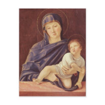 Virgin and Child Post Card