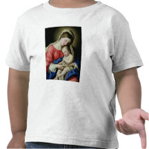 Virgin and Child Tshirts