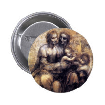 Virgin and Child with St. Anne sketch Pins