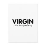 Virgin But In A Good Way postcards
