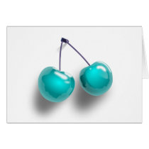 Virgin Cherry Twin Cherries On Stem