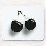 Virgin Cherry Twin Cherries On Stem mousepads