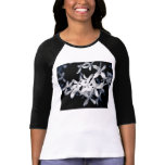 Virgin Flowers, Ladies 3/4 Sleeve Raglan T-shirt