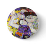 Virgin, Gustav Klimt buttons
