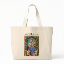 Virgin Mary and Baby Jesus Tote Bag