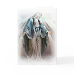 Virgin mary card