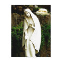 Virgin Mary Garden Statue postcards