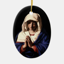 Virgin Mary Ornament