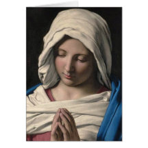 Virgin Mary / Virgen Maria Card