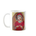 Virgin Mary with Seven Arrows mugs