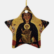 Virgin Mother and Child Christmas Tree Ornament