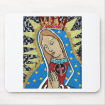 Virgin of Guadalupe Mousepads