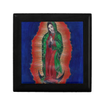 Virgin of Guadalupe Trinket Boxes