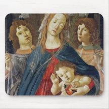 Virgin of the Pomegranate Mousepad