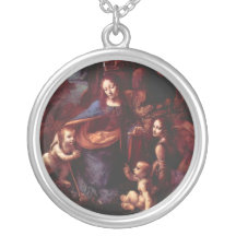 Virgin of the Rocks by Leonardo da Vinci Necklace