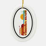 Virginia Beach. Christmas Ornament