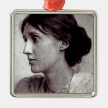 Virginia Woolf, 1902 Christmas Tree Ornament