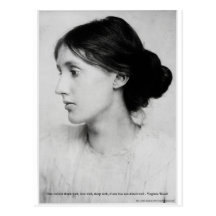 Virginia Woolf "Love Well" Love Quote Mugs & Gifts Postcards