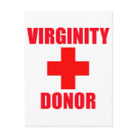 Virginity Donor postcards