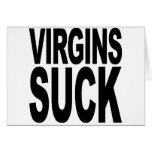 Virgins Suck cards