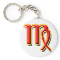 Virgo #1 Keychain
