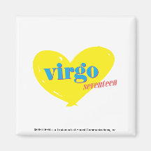 Virgo 3 fridge magnets