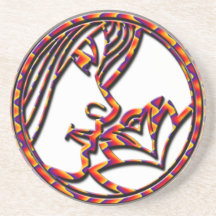 Virgo Astrology Sign Coasters