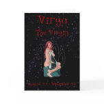 Virgo Birthday Card