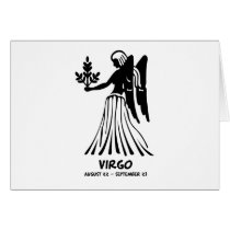 Virgo Greeting Card