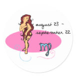 Virgo (Dates) stickers