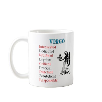 Virgo Horoscope Zodiac Sign Mugs by all_items