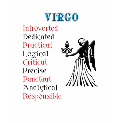 Virgo Horoscope Zodiac Sign Tshirt by all_items