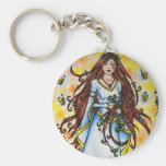 Virgo Key Chain
