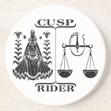 Virgo/Libra Drink Coaster