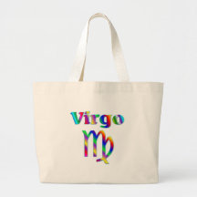 Virgo Rainbow Canvas Bag
