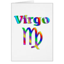 Virgo Rainbow Cards