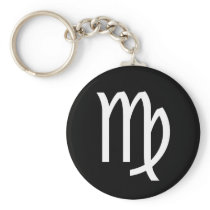Virgo Symbol Keychains