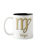 Virgo symbol mugs