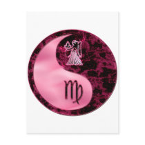 Virgo Yin Yang Postcards