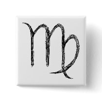 Virgo. Zodiac Astrological Sign. Pin