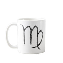 Virgo. Zodiac Astrological Sign. Coffee Mugs