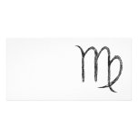 Virgo. Zodiac Astrological Sign. Personalized Photo Card