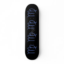 Virgo. Zodiac Astrological Sign. Custom Skateboard