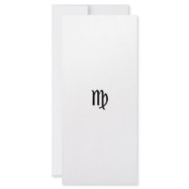 Virgo - Zodiac Sign Rack Card Template