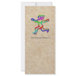 Virgo Zodiac Star Sign Rainbow Girl Bookmark rack cards