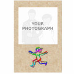 Virgo Zodiac Star Sign Rainbow Girl Photo Frame photo sculptures