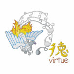 Virtue embroidered shirts