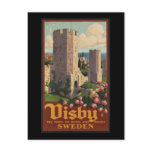 Visby Sweden postcards